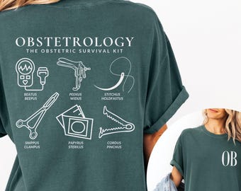 OBGYN Nurse Shirt, Obstetrics Gynecology Comfort Colors Tee, Women's Health Nurse Gift, OB Nurse Tee, Labor Delivery Nurse Gift, Clinic Tee