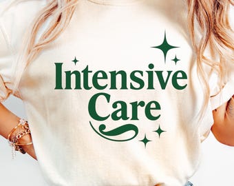 ICU Nurse Comfort Colors® Shirt, Intensive Care Unit Tee, Icu Nursing Shirt, Icu Gift, Icu Critical Care, Nicu Nurse Grad Gift, Er Icu Nurse