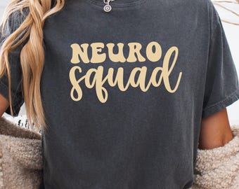 Neurology Comfort Colors® Shirt Gift, Neurology Shirt, Neuro Student Neurologist Shirt, Neuro Nurse Tech Tee,  Neuroscience RN, Neuro ICU