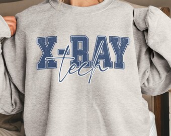 Xray Technologist, Radiology Department Sweatshirt, Rad Tech Crewneck, Radiology Graduation Gift, RAD Tech Gift, Gift for Rad Tech Students