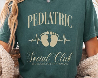 Pediatric Nurse Comfort Colors Shirt, PEDS Nurse Tshirt, Gift for PEDS Nurse, Picu Nurse Shirt, Pediatric Nurse Team Shirt, Peds Nurse Team
