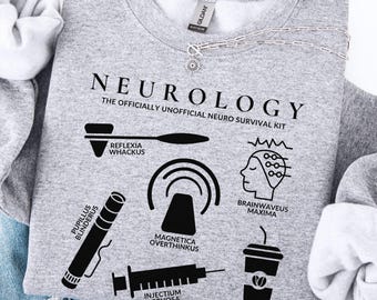 Neurology Sweatshirt,Neuro Nurse Sweater,Neurologist Doctor Gift,Neuro ICU Nurse Sweatshirt,Neuro Intensive Care Unit,Future Neuro Tech Gift