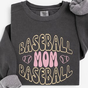 Mothers day Gift For Baseball Mom,Baseball Mom Sweatshirt,Baseball Gift for Mom,Sports Mom Sweatshirt,Gameday Sweatshirt,Family Baseball