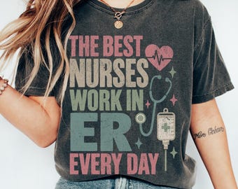 Emergency Room Nurse Shirt, ER Nurse T-Shirt, Emergency Nurse Gift, Trauma Nurse Tee, ER Team Shirt, Emergency Department Gift, ER Grad Gift