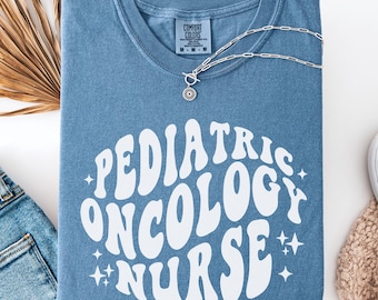 Pediatric Oncology Nurse Shirt, Peds Oncology Unit Tee, Pedi Onc Rn T-Shirt, Pediatric Oncology Hematology Nurse Gift, Pediatric Nurse Gift
