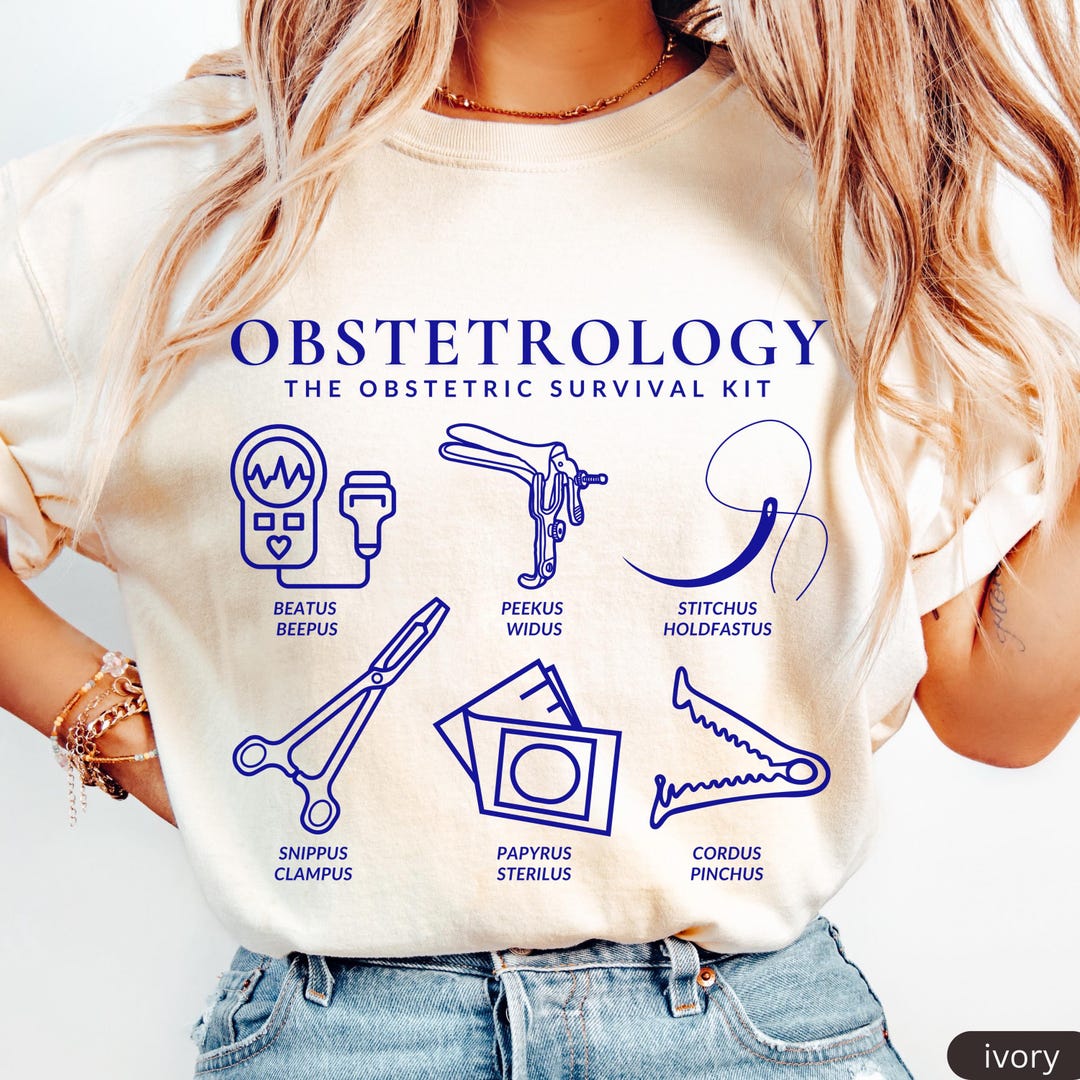 Obstetrics Comfort Colors® Obgyn Nurse Gifts, Ob Nurse Shirt, Obgyn ...