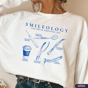 Dental Office Sweatshirt,Dental Hygienist Sweatshirt,Dental Hygiene Gift,RDH Sweater,Dentistry Sweatshirt,Gift For Hygienist,Teeth Sweater