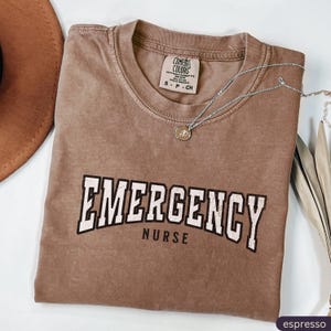 Comfort Colors® Er Nurse Shirt,Emergency Nurse Gift,Er Shirt,Emergency Room Nurse Tee,Emergency Nurse Gift,Emergency Room Shirt,RN Shirt