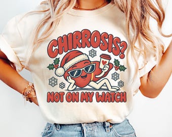 Christmas Liver Nurse Shirt, Hepatology Holiday T-Shirt, Liver Transplant Nurse Gift, Gastroenterology Christmas Tee, GI Nurse Holiday Shirt