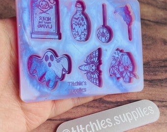 Moule en silicone pour palette d'Halloween effrayant