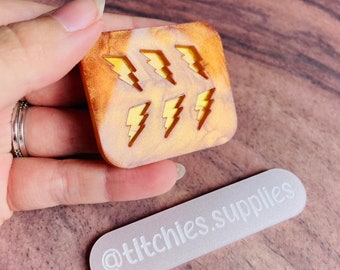 Mini Lightning Bolt Stud Earrings Silicone Mould/Mold