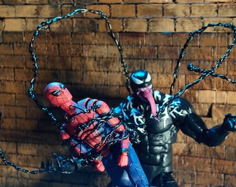 1:12 Scale Venom Coiled Symbiote Webbing Effect Prop