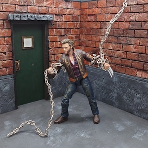 1:12 Scale Poseable Chain Prop for Dioramas and Toy Photography