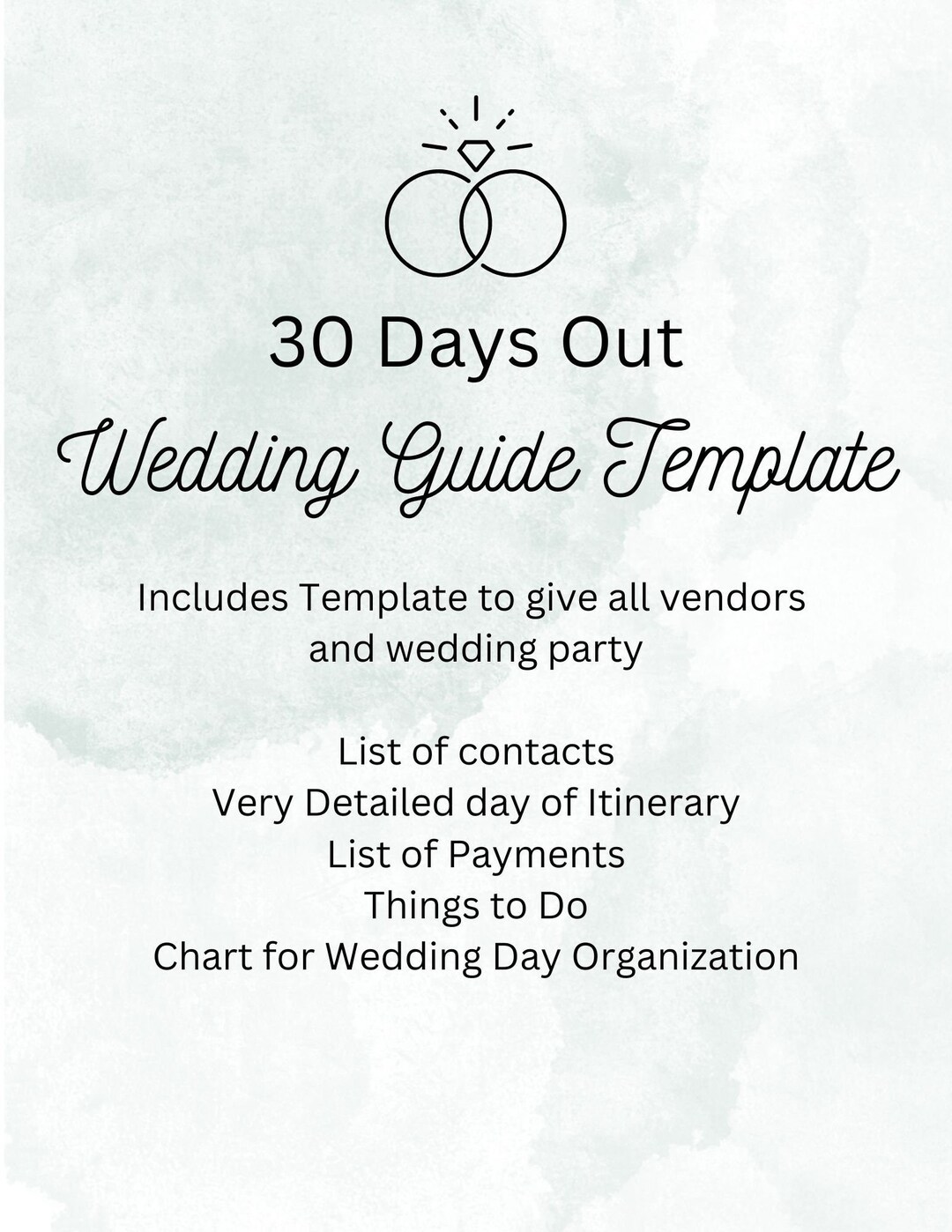 Wedding Planner Template For 30 Days Out Itinerary To do Etsy wedding-planner-template-for-30-days-out-itinerary-to-do-etsy