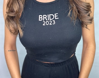 Bride sweat set | Personalized Bride sweat outfit | Bachelorette Party Outfit | Wedding party matching sweats | Custom Bride gifts