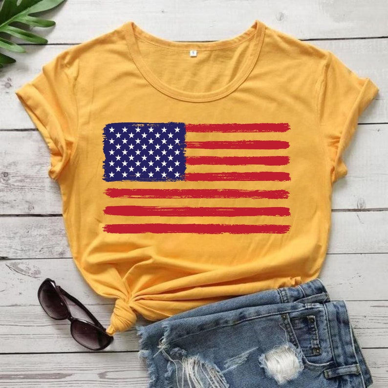 Flag Svgusa Flag Svg Distressed Flag Svg Grunge American Etsy