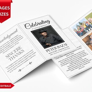 Funeral Programs Template Obituary Template for Funeral Memorial Program Blue Funeral Program Announcement Editable Printable Funeral