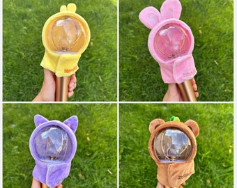 Ani-tez ATINY Lightstick Abdeckung - Plüsch Cape Für Seonghwa San Wooyoung Hongjoong