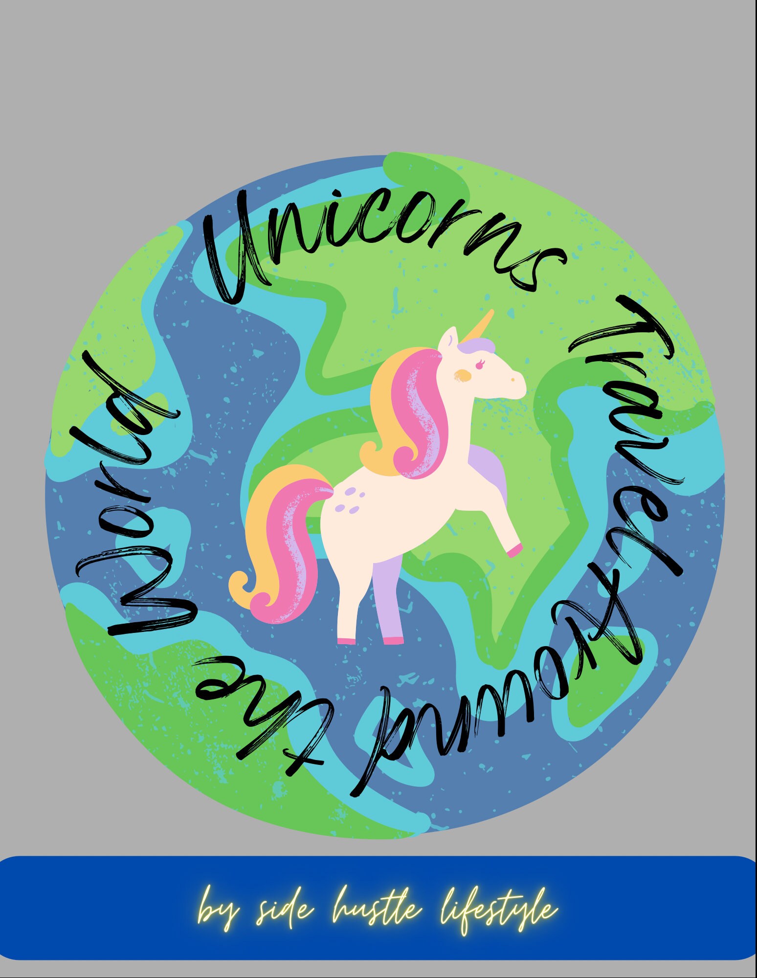 20 Unicorn Coloring Pages, Unicorn Printable, Unicorn Travel the World