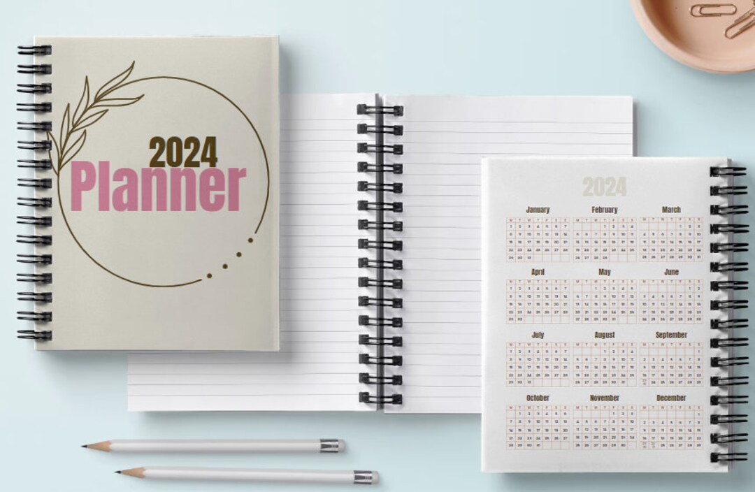 2024 Printable Planner and Calendar Bundle - Etsy