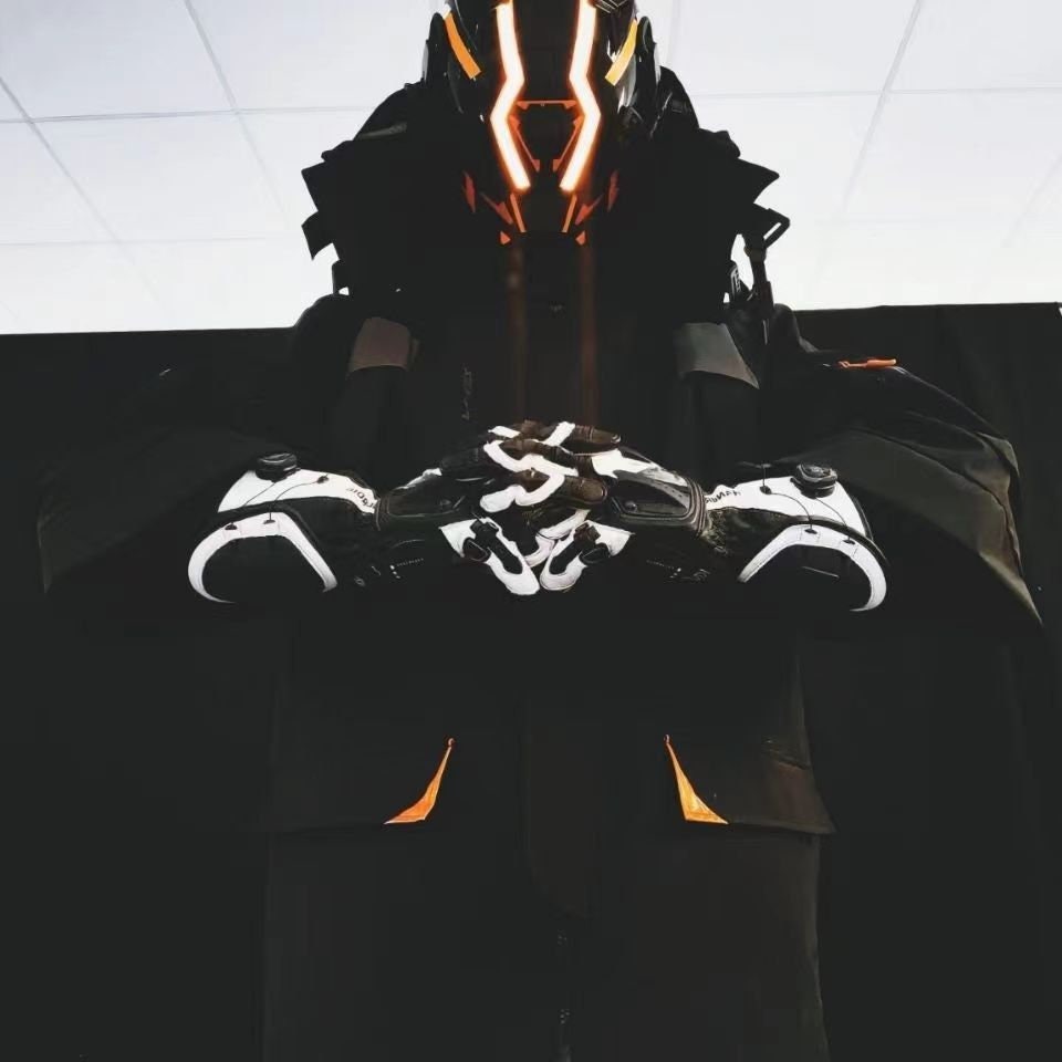 Cyberpunk Maskcyberpunk Helmetsamurai Maskcyberpunk Etsy