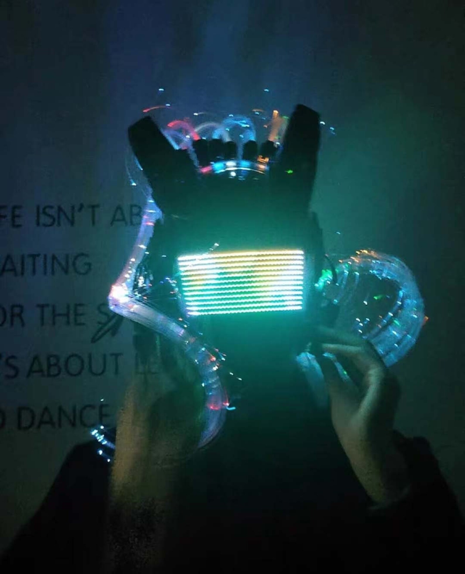 Cyberpunk Maskcyberpunk Helmetsamurai Maskbluetooth Etsy