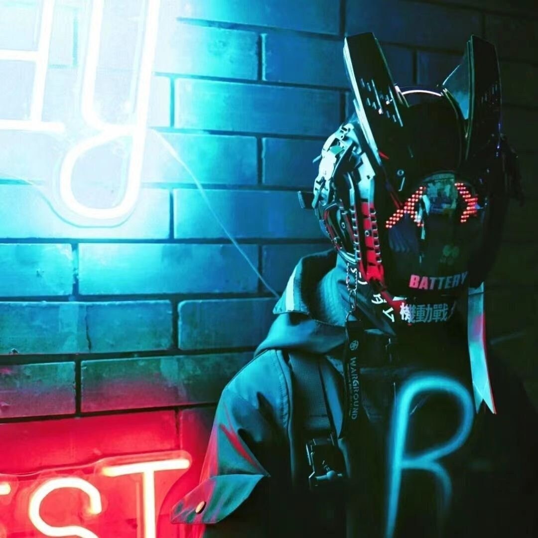 Cyberpunk Mask-cyberpunk Helmet-performance Mask-cyberpunk - Etsy