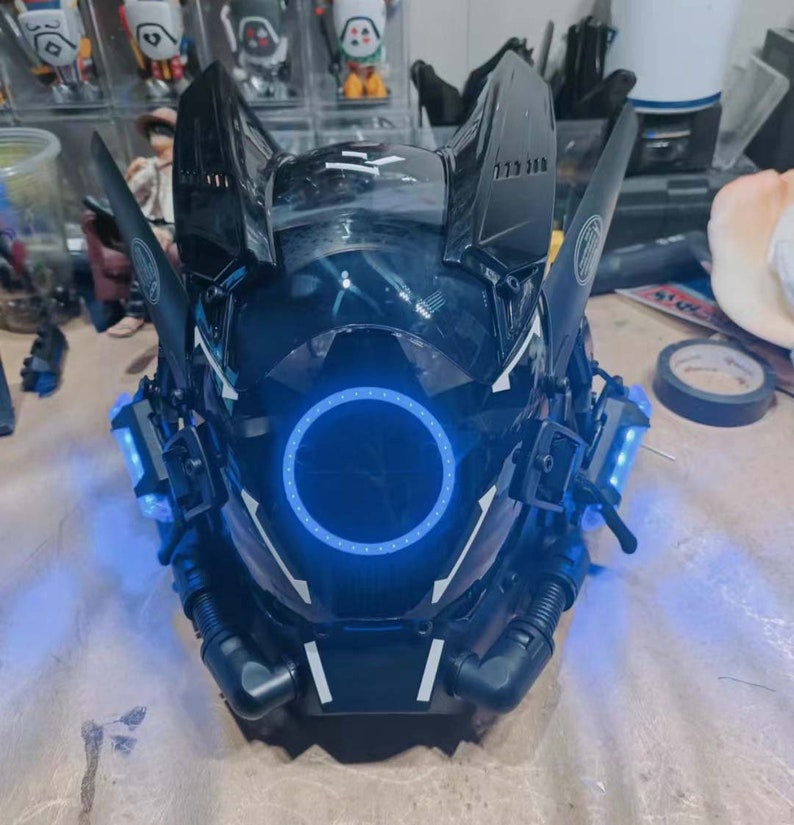 Cyberpunk Maskcyberpunk Helmetcyberpunk Cosplaystar Wars Etsy