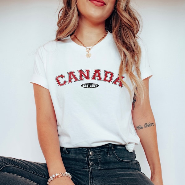 Canada T-shirt, Canada Day, Canada Day Tshirt, Canada Womens Shirt, Proud Canadian, Canada Day Shirt, Canuck, Canadian Tshirt, Canada Shirt