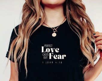 Minimalist Christian Womens Tshirt, Christian Apparel,  Christian Gifts, Bible Verse Shirt, Faith Shirt, Christian Clothing, Faith Based Tee