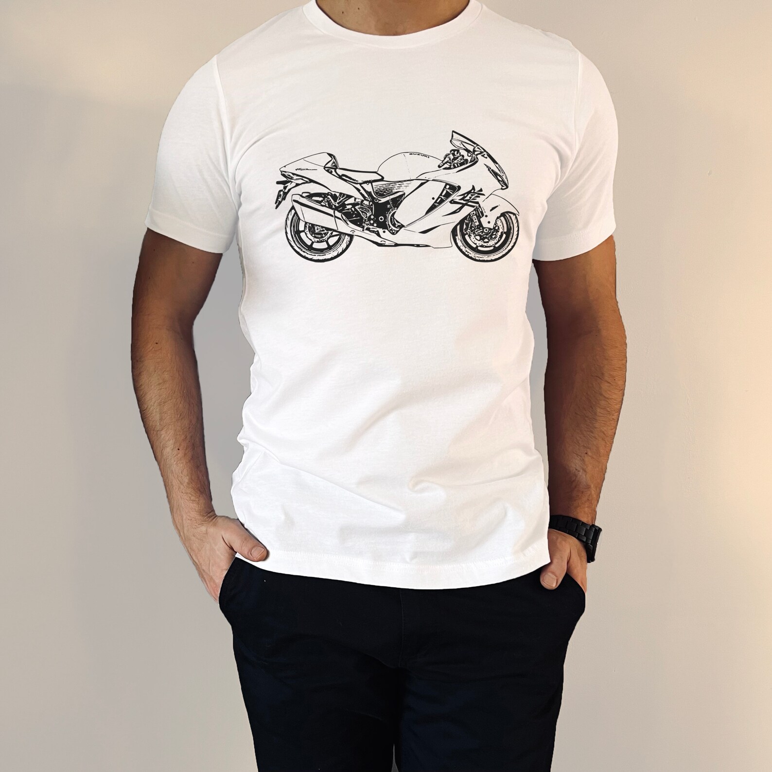 Swarovski Hayabusa 2021 - 2025 Inspirierter Hoodie - Motorrad-Sweatshirt Für Fahrer