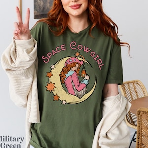 Space Cowgirl Bachelorette, Cosmic Cowgirl Shirt, Space Cowgirl Outfit, Western Graphic Shirt,