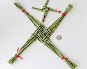 Brigids kors, Imbolc-hälsning, husvälsignelse