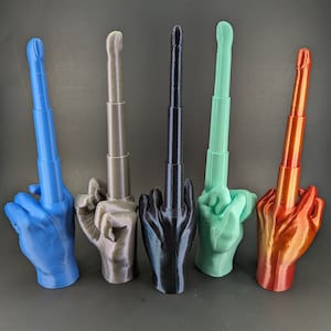Collapsing Middle Finger