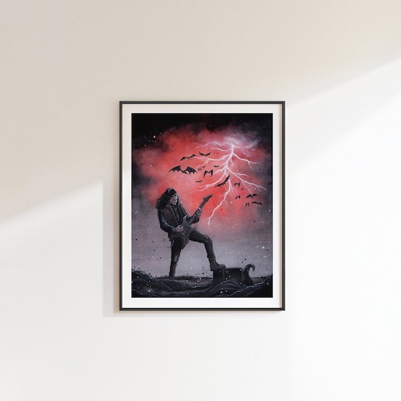 Buy Master of Puppets Eddie Munson From Stranger Things 4 Original 