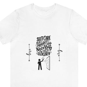 Self Care Unisex Jersey Kurzarm T-Shirt