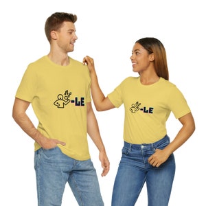 Single Unisex Jersey T-shirt met korte mouw