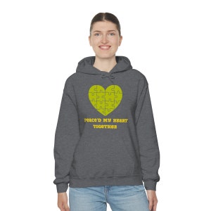 Peace&#39;d Unisex Heavy Blend Hooded Sweatshirt