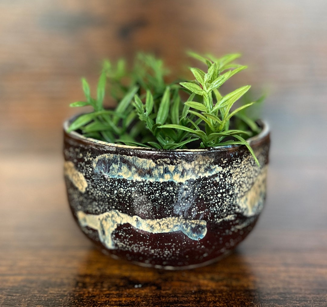 Handmade Wheel Thrown Planter Ceramic Planter Succulent - Etsy