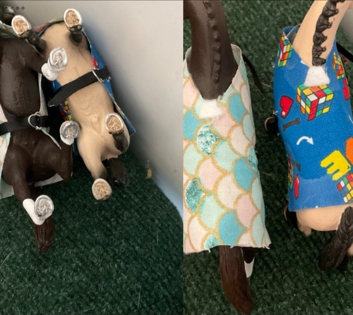 3 New Patterns Homemade Schleich Horse Blankets Etsy