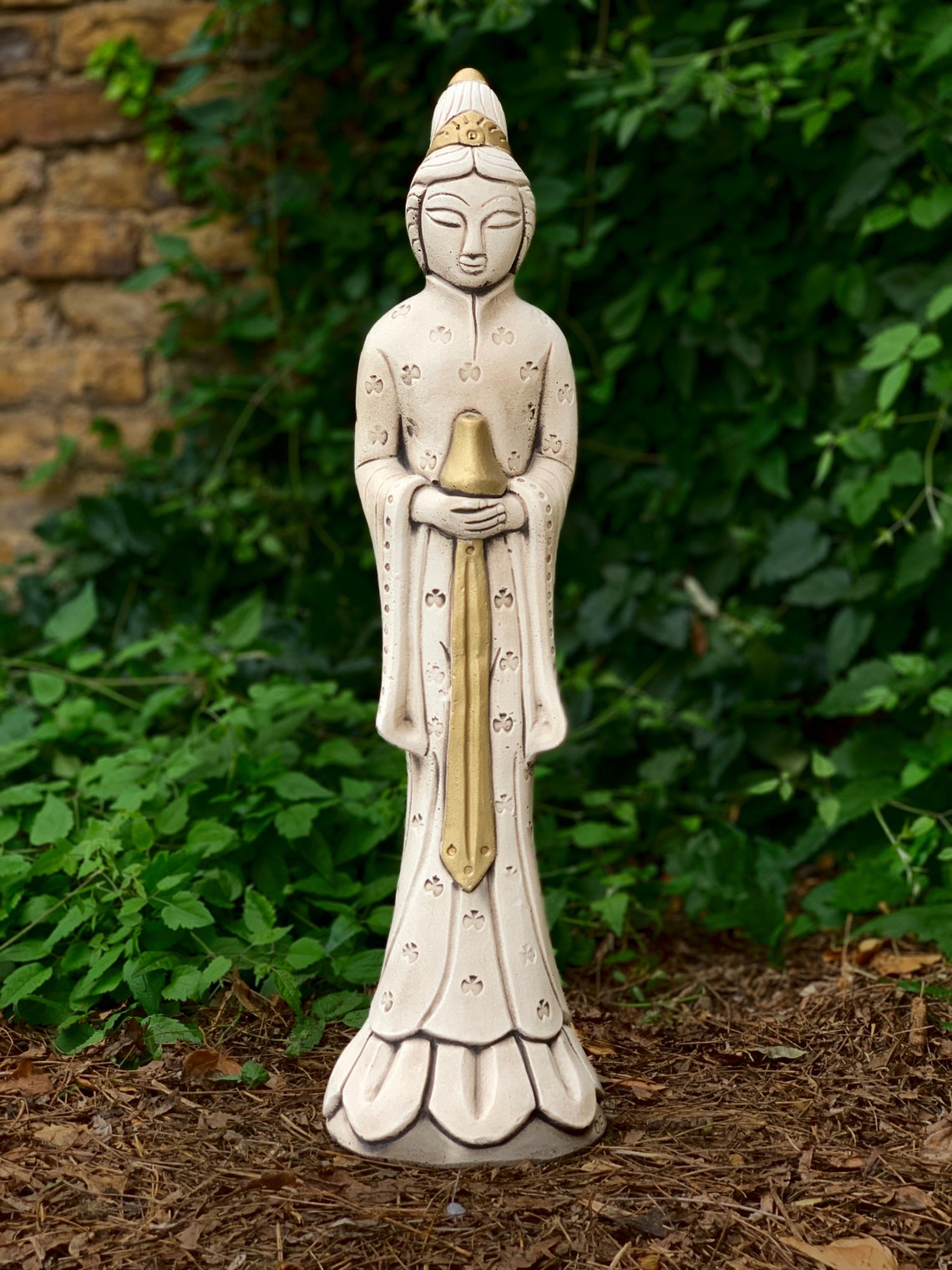 Chinese Woman Statue Large Woman Sculpture Traditional Chines Etsy