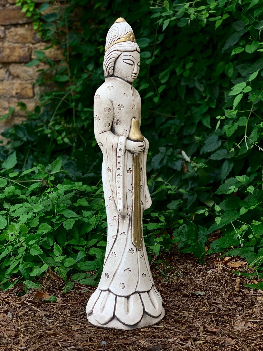 Chinese Woman Statue Large Woman Sculpture Traditional Chines Decor