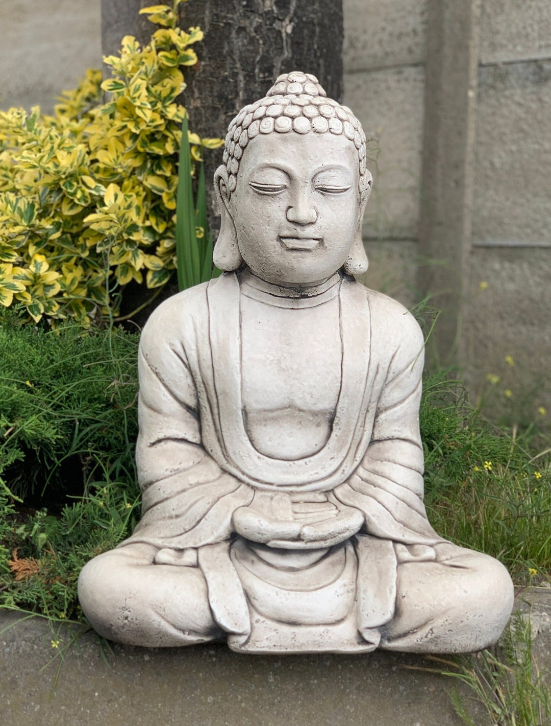 Large Buddha Decoration Garden Buddha Statue Outdoor Meditating Buddha Cement Buddha Sculpture