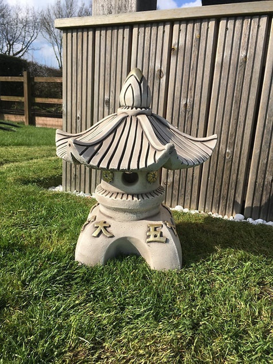 Large Garden Pagoda Japanese Pagoda Ornament Big Meditation Altar