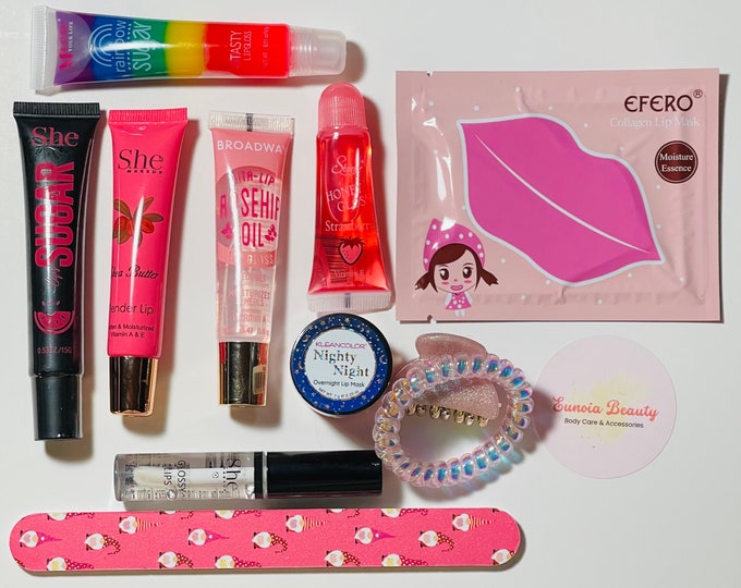 Lip Gloss Bundles of 7 Preselected Lips Glosses Hydrating Etsy