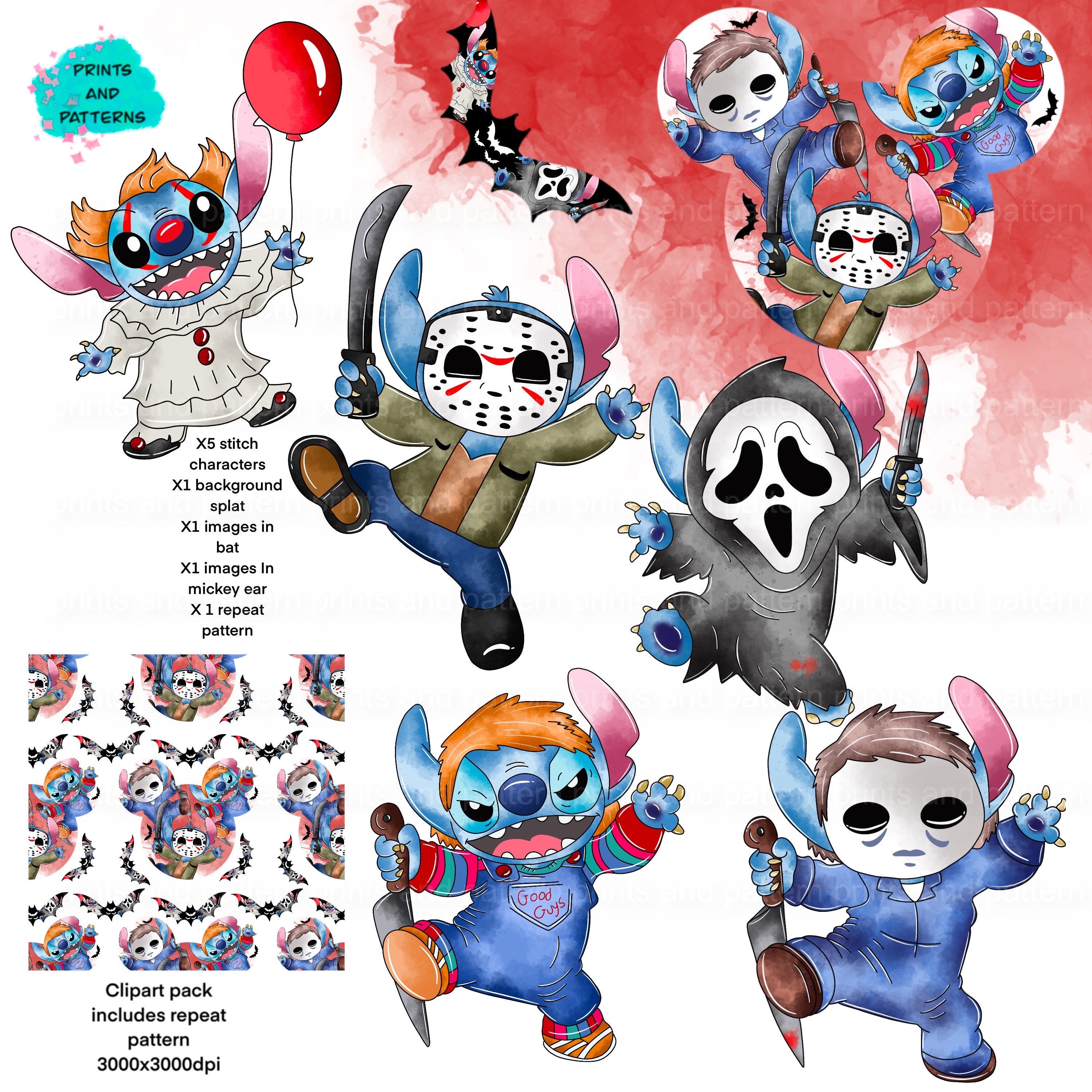 Download Stitch And Angel In Cute Disney Halloween Wallpaper  Wallpapers com