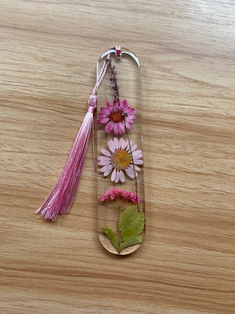 Flower Bookmark Ruler Floral Bookmark, Flower Bookmark, Bookmark, Cute Bookmark, Bookmark ...