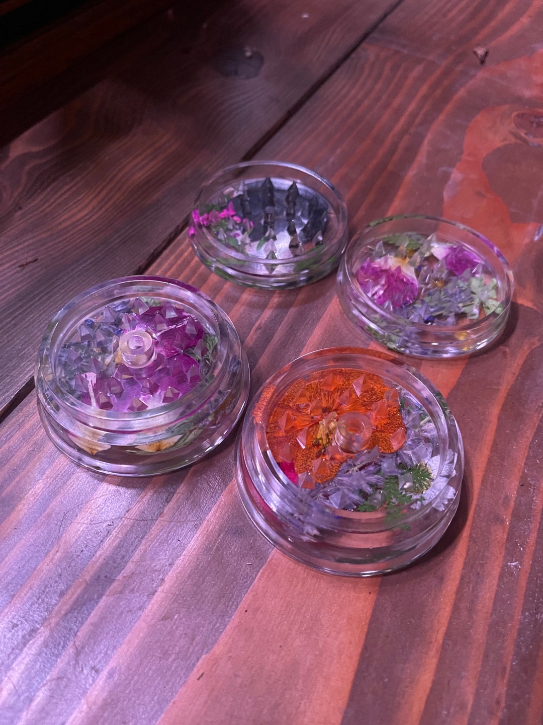 Resin Grinder Herbal Grinder Dried Flower Resin Grinder Etsy