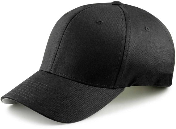 Head Etsy Flexfit - Black Fitted Big Hats