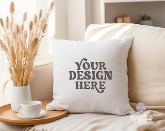 Maqueta de almohada, maqueta de almohada decorativa, maqueta de almohada con estilo, maqueta de almohada simple, maqueta de almohada decorativa, maqueta de almohada en blanco, maqueta de estilo de vida